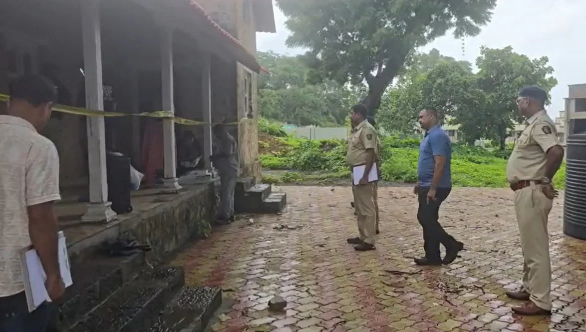 While the woman was standing on the highway, six men, on two motorcycles, took her to a disused bungalow and sexually assaulted her, police said.
