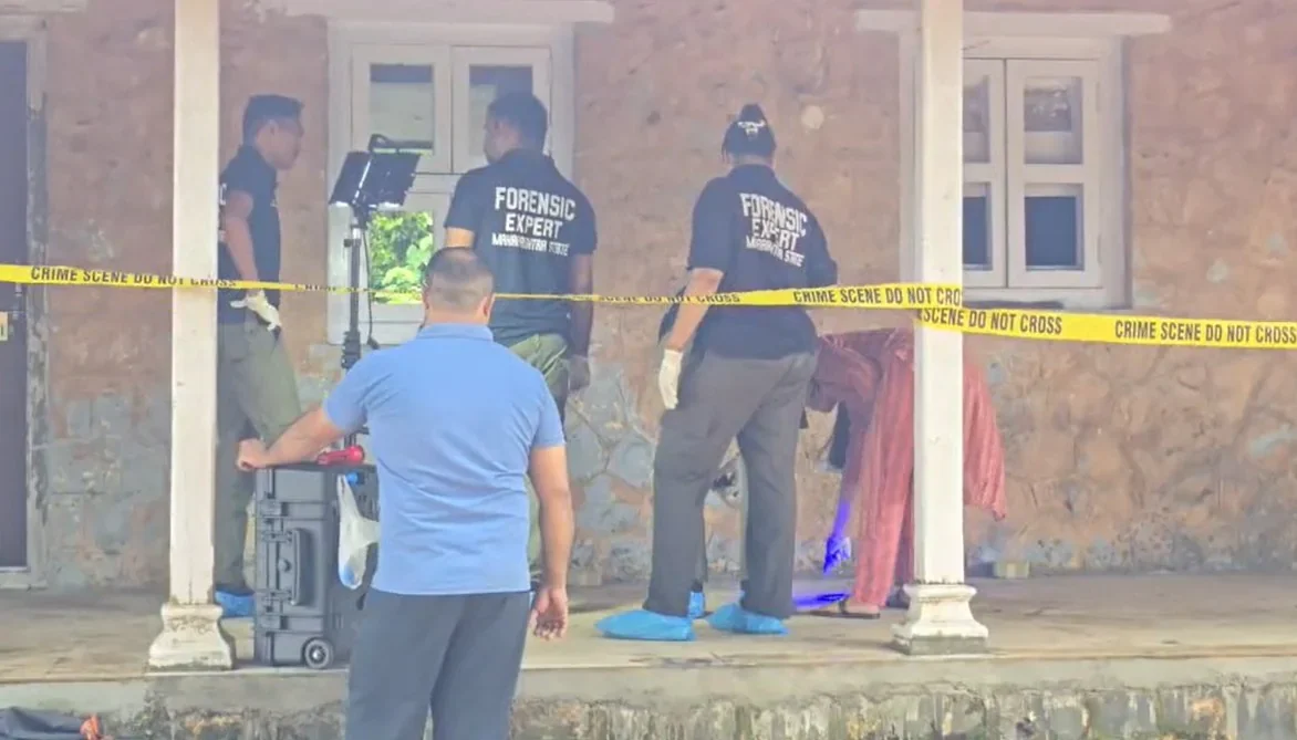 While the woman was standing on the highway, six men, on two motorcycles, took her to a disused bungalow and sexually assaulted her, police said.