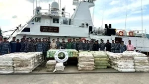 The Directorate of Revenue Intelligence (DRI) has made a significant drug seizure, confiscating 55 kg