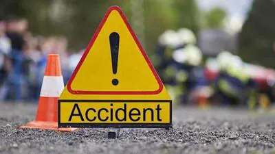 Five others sustained injuries when a bus collided head-on with a goods truck, according