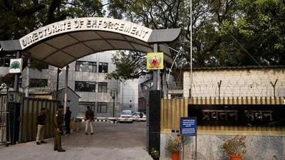 The Enforcement Directorate (ED) conducted a search on Thursday at the home of Congress leader Ram Gopal