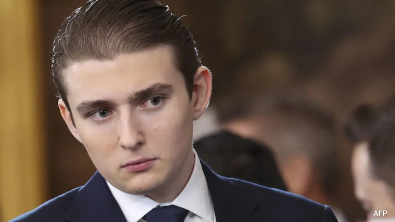 Barron Trump, the 20-year-old son of US President Donald Trump is leading a "reclusive" life