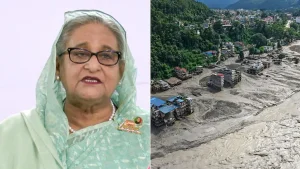 Sheikh Hasina Condoles Nepal Flood Deaths, argues Bangladesh Should Extend Help