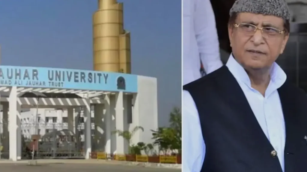 The trust and university are associated with Azam Khan, a former Uttar Pradesh minister and leader