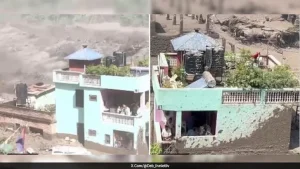 Miraculously, both the family and the house survived the flash flood