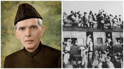 In August 1947, Muhammad Ali Jinnah observed the devastating impact of Partition from above Punjab