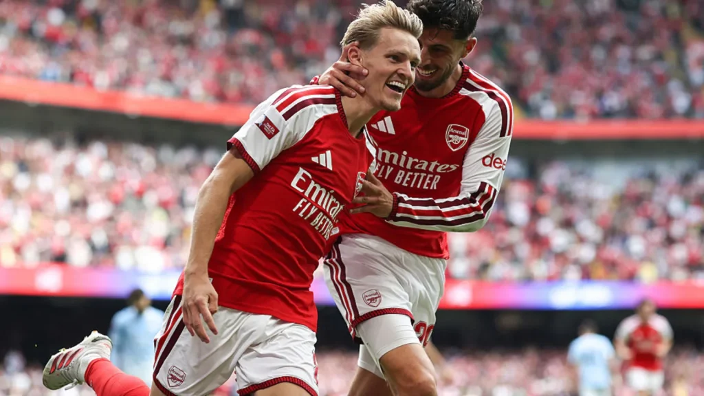 Martin Odegaard warned Arsenal's rivals that the Premier League champions want to "victory everything"