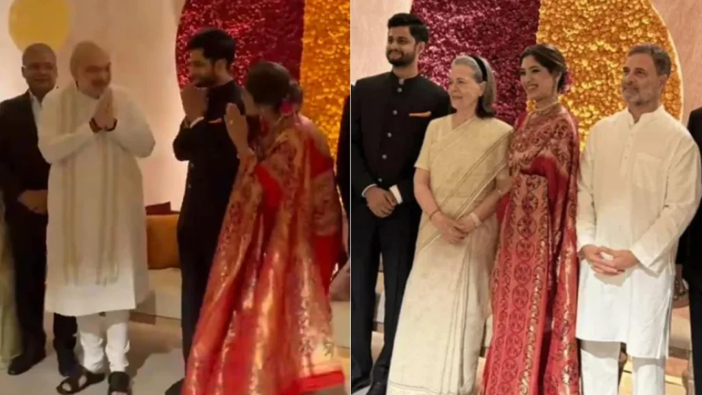 Amit Shah, Rahul Gandhi In One Frame: Rare Political Sight At Wedding Reception: Key developments