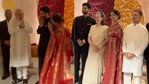 Amit Shah, Rahul Gandhi In One Frame: Rare Political Sight At Wedding Reception: Key developments