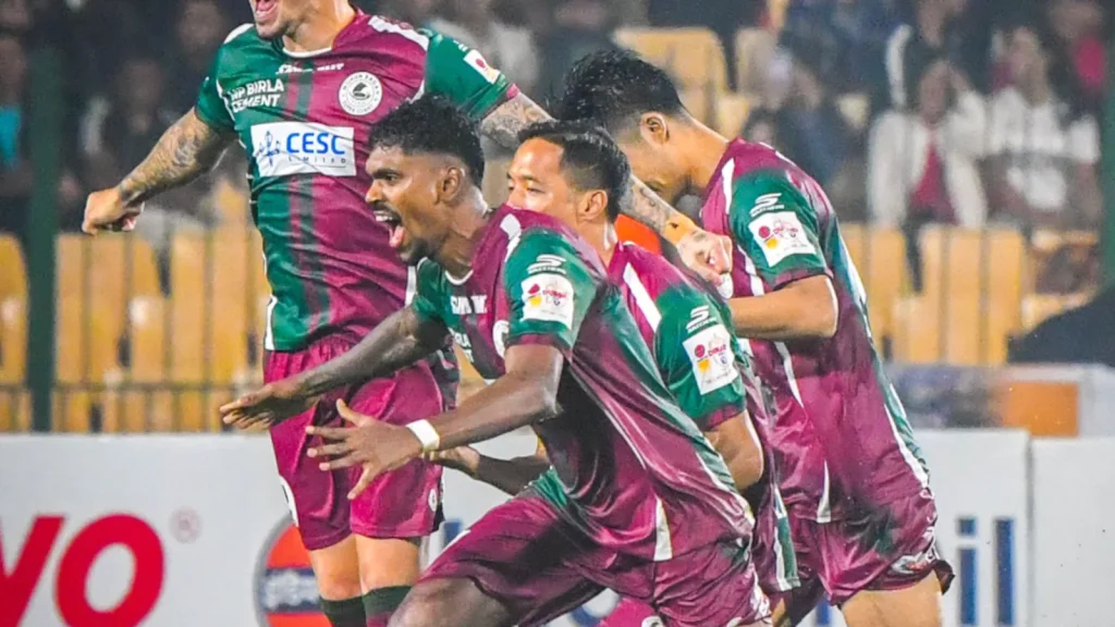 Mohun Bagan Super Giant will now confronts arch-rivals East Bengal FC in a Kolkata Derby final on Sunday