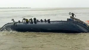 Two missing, 19 rescued after boat capsizes in Ganga in Bihar's Bhagalpur