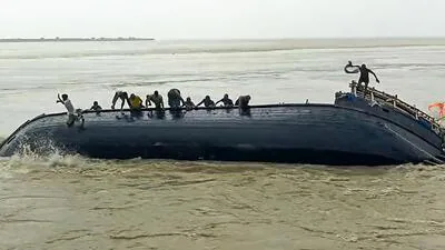 Two missing, 19 rescued after boat capsizes in Ganga in Bihar's Bhagalpur