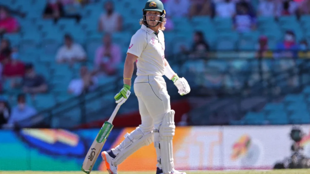 Regarded as one of Australia's most promising young batters, Pucovski made his Test debut