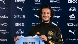 Manchester City have signed teenage Morocco midfielder Ayyoub Bouaddi from Lille in a five-year