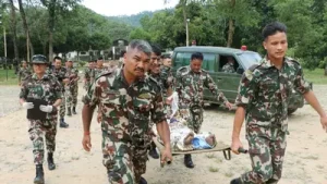 Following the severe flash floods along the Nepal-Tibet border, the Indian Embassy in China