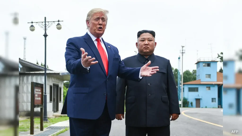 US President Donald Trump is pushing aides for a meeting as soon as this fall with North Korean leader
