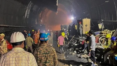 On Saturday, rescue workers in Chamoli, Uttarakhand, recovered the body of another worker from a flooded