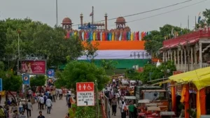 Delhi is expected to experience light rainfall during the 80th Independence Day celebrations at the Red