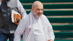 Union Home Minister Amit Shah criticized the Congress party on Thursday for its choice to sing only