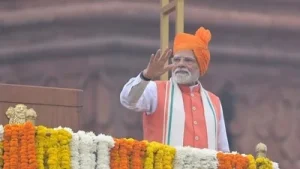 For the first time since Independence, Vande Mataram is echoing from the Red Fort on August 15," he said