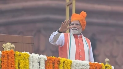 For the first time since Independence, Vande Mataram is echoing from the Red Fort on August 15," he said