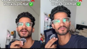 However, one man has shared why working remotely from a flat does not feel like "work from home" to him