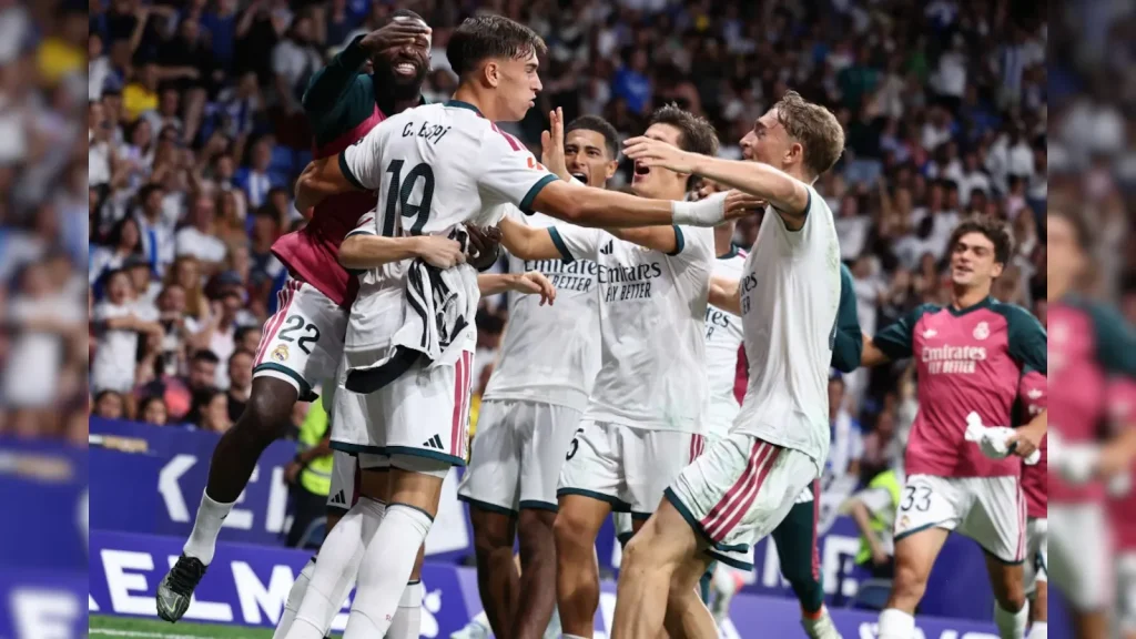 Jose Mourinho's second spell in charge of Real Madrid began with a last-gasp 2-1 victory at Espanyol