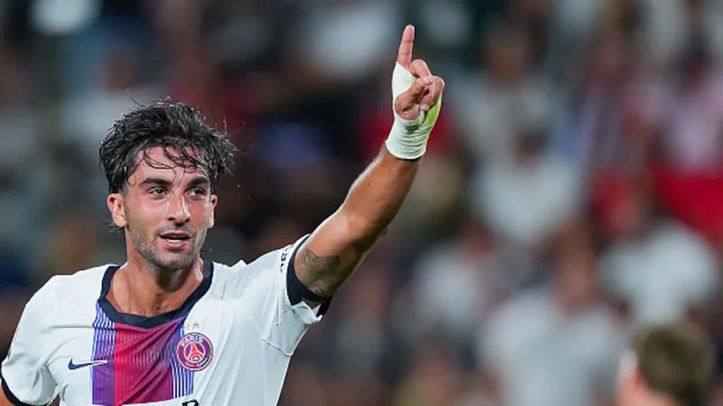 Spain's World Cup winner Ferran Torres scored twice to claim a draw for Paris Saint-Germain as they