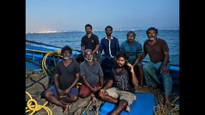 7 Andhra fishermen rescued after over 3 weeks at sea