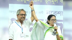 Asish Banerjee, the former deputy speaker of the West Bengal assembly, was found dead this morning