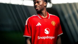 Manchester United confirmed the signing of 22-year-old midfielder Carlos Baleba from Brighton on Tuesday