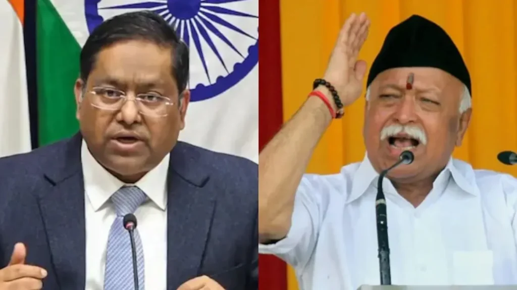 Randhir Jaiswal, spokesperson for the External Affairs Ministry, criticized a US body for making what he
