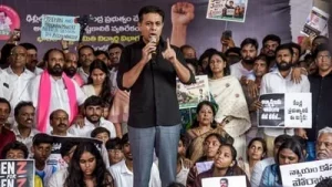 As part of today's statewide protest, BRS leaders and cadres will hold demonstrations at constituency