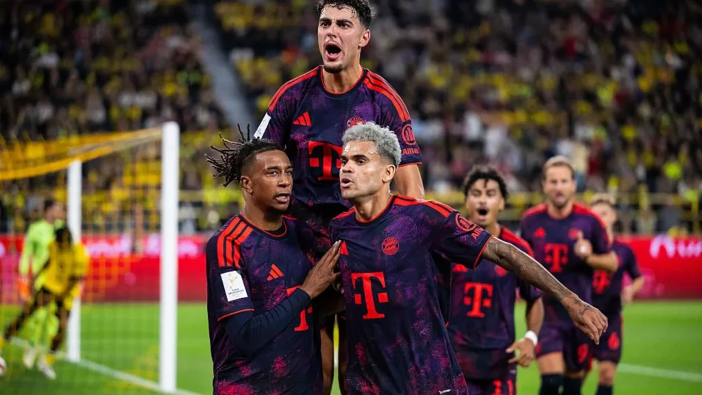 Michael Olise scored a goal and created another as Bayern Munich won 2-1 at old foes Borussia Dortmund