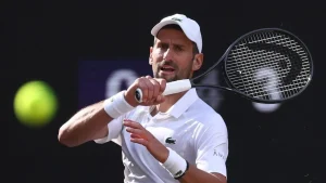 Djokovic, who claimed the last of his three Cincinnati titles in 2023, claimed the opening set