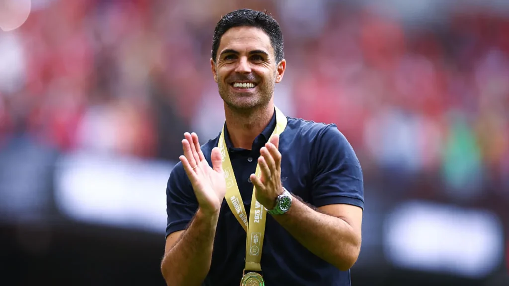 Mikel Arteta has warned Arsenal's rivals that he plans to build the Premier League champions