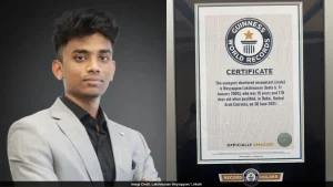 Meyyappan has been recognised by Guinness World Records as the world's youngest male Chartered Accountant