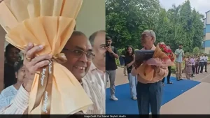 An emotional farewell marked the last session of Professor Venugopal Pingali at XLRI Jamshedpur