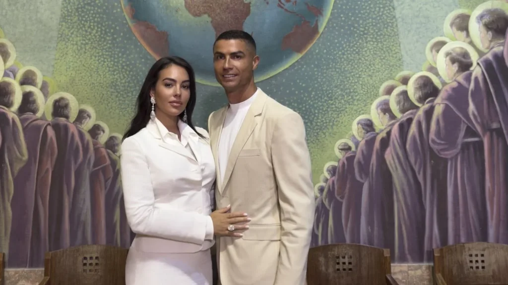 Cristiano Ronaldo and Georgina Rodriguez's wedding, however, was intimate