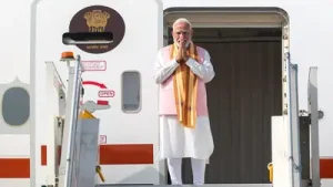 Prime Minister Narendra Modi on Saturday embarked on a four-day official visit to Uzbekistan