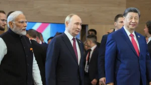 Russia's Vladimir Putin, China's Xi Jinping, and Iranian President Masoud Pezeshkian are among the world
