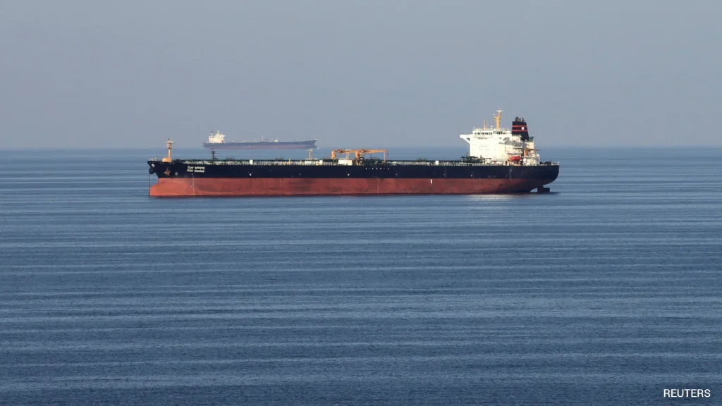 Washington previously said it would lift the Iranian blockade once Iran and Oman, which sit on either