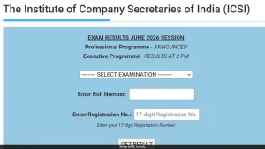 The Institute of Company Secretaries of India (ICSI) has declared the result of the CS Professional June