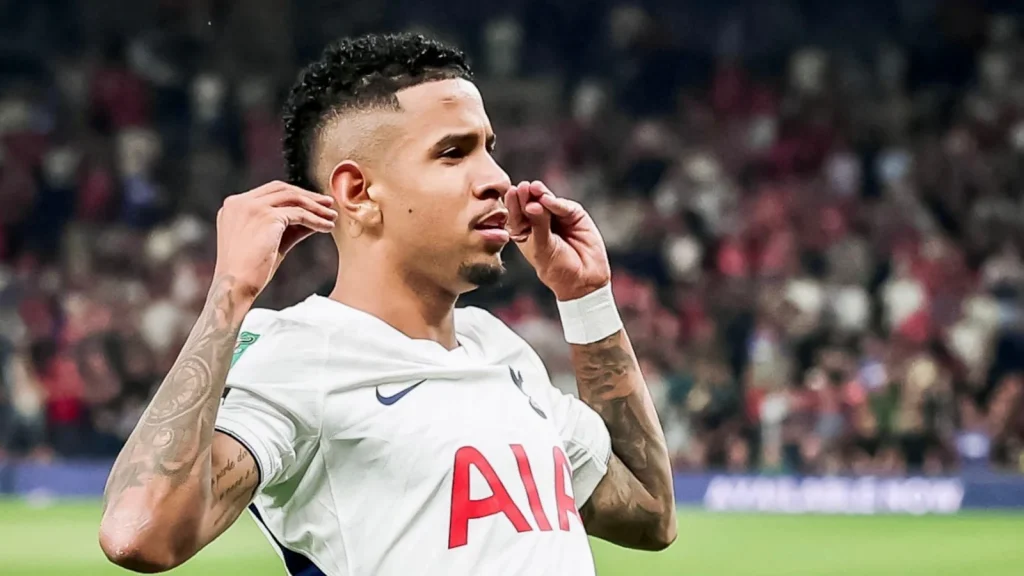 But it was a different story at the Tottenham Hotspur Stadium, with two goals in four minutes