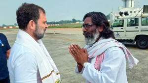 Congress MP Rahul Gandhi has requested his ally and Jharkhand Chief Minister Hemant Soren to meet