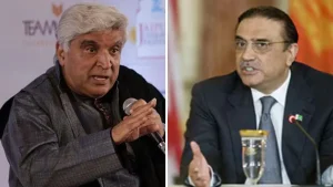 Screenwriter Javed Akhtar has strongly criticised Pakistan President Asif Ali Zardari for his comments