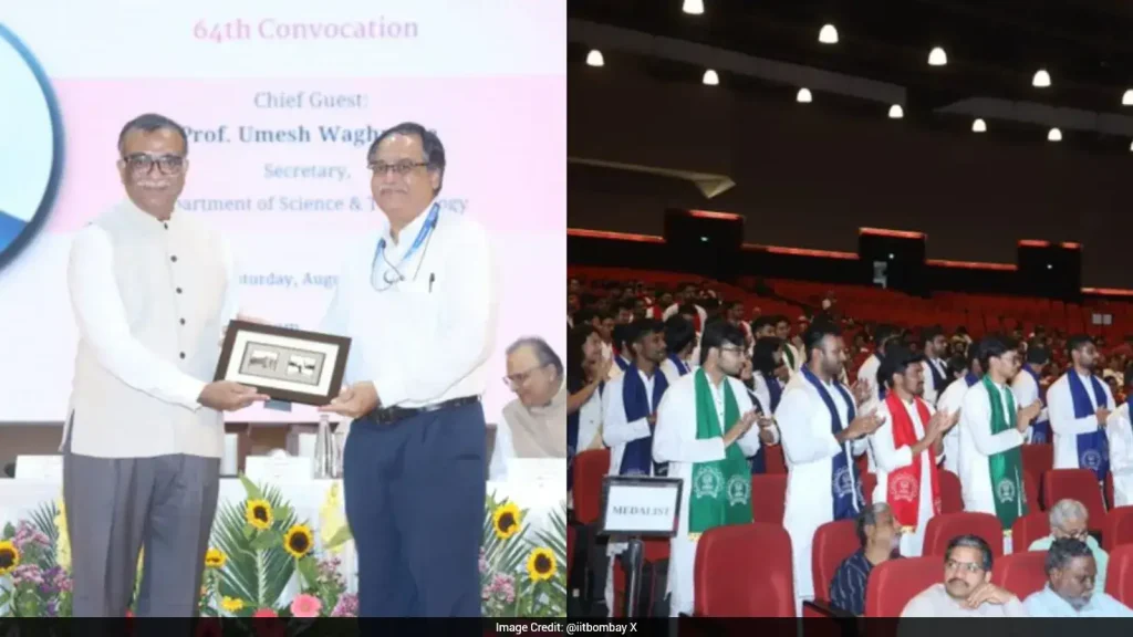 Indian Institute of Technology Bombay celebrated its 64th Convocation with the Departmental Degree Award