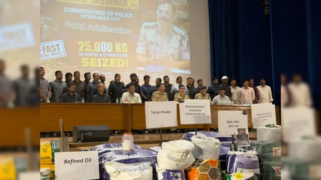 Crime and policing briefing: 25,000 Kg Spices Seized, 3 Arrested: Hyderabad Food Adulteration Crackdown