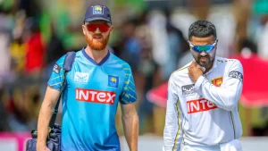 Sri Lanka Cricket reported that he was assessed by the team's physiotherapist and doctor before being