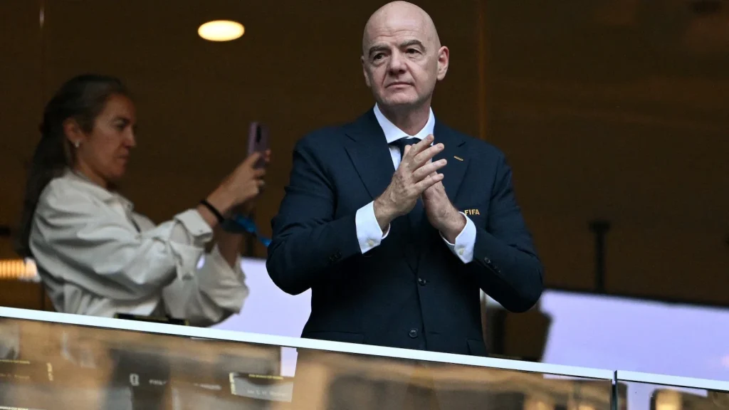 FIFA has reportedly sacked its chief operating officer Kevin Lamour after he criticised president Gianni